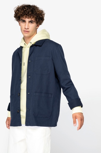 Men's eco-friendly faded work jacket [NS610]