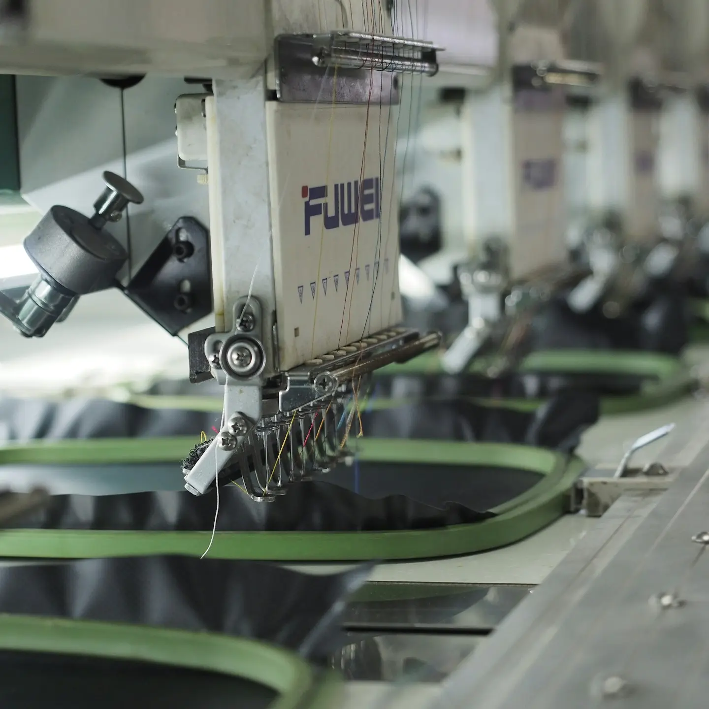 white sewing machine