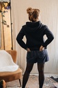 SWEAT BELGE À CAPUCHE FEMME, SOLIDE ET BIO