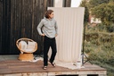SWEAT BELGE À CAPUCHE HOMME, SOLIDE ET BIO