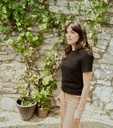 TSHIRT BELGE, SOLIDE ET BIO – FEMME