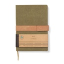 VINGA Bosler RCS recycled canvas notebook