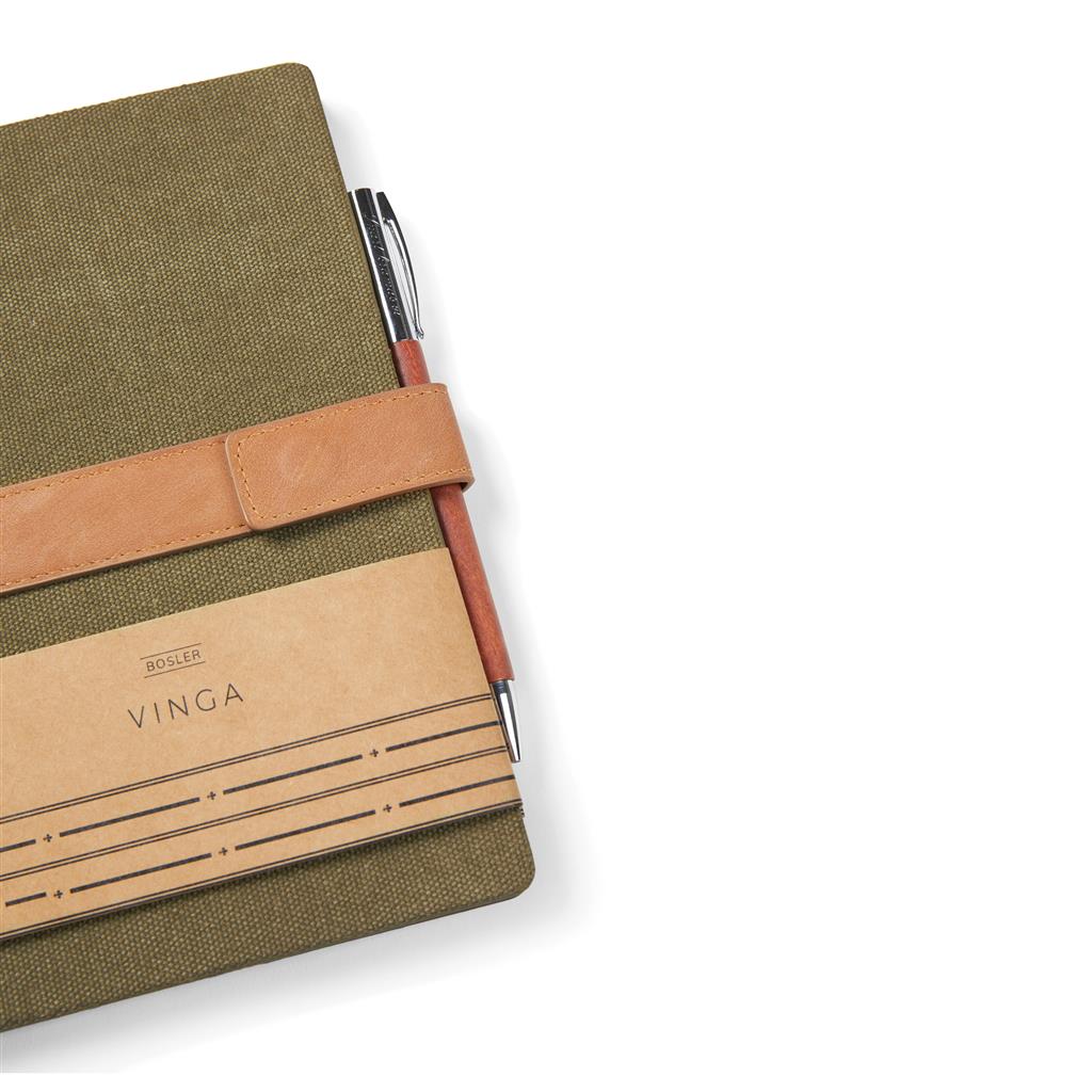 VINGA Bosler RCS recycled canvas notebook