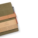 VINGA Bosler RCS recycled canvas notebook