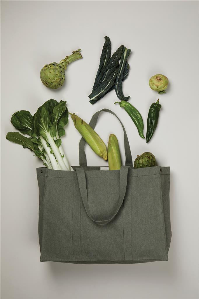 VINGA Hilo AWARE™ recycled canvas maxi tote bag
