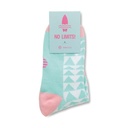Jacquard ankle socks