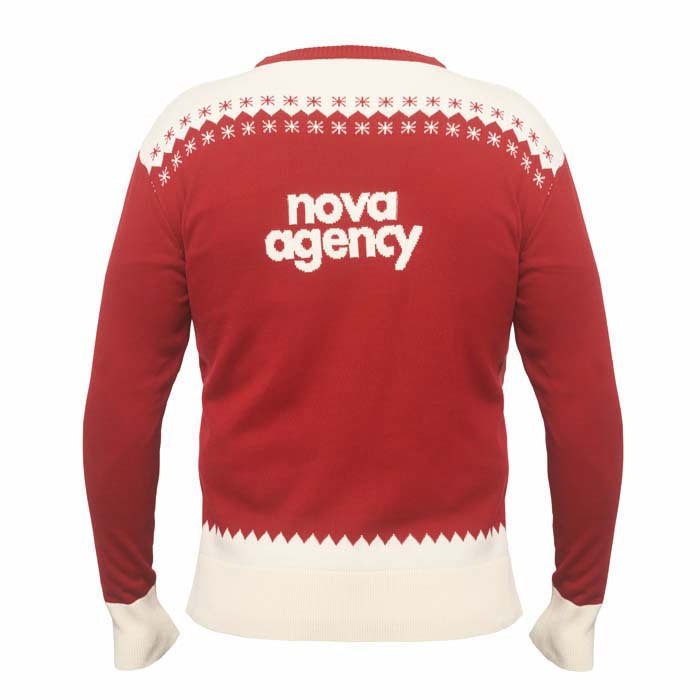 Custom made acrylic christmas jumper