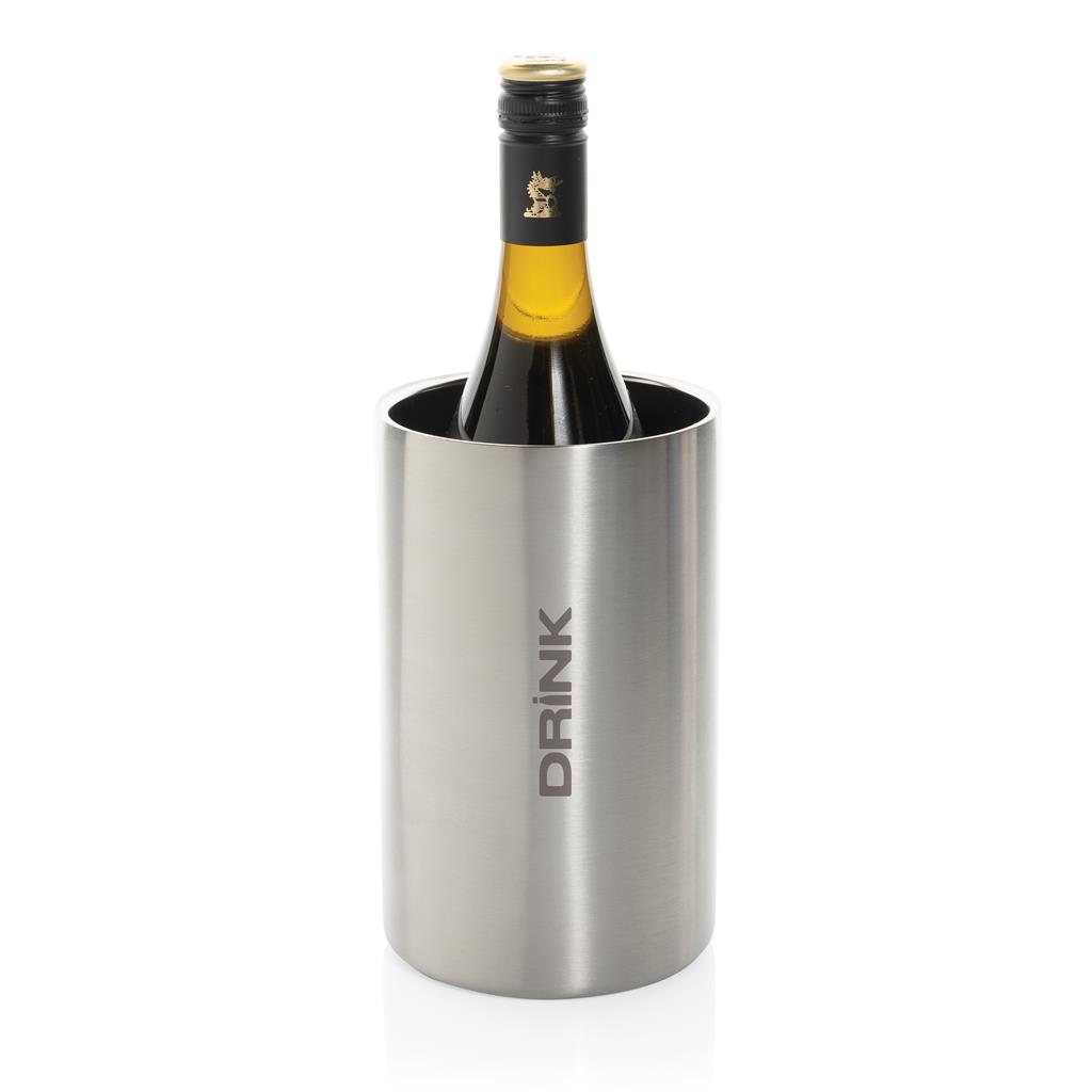 Vino RCS certified recycled stainless steel wine bucket 