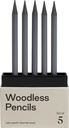 Karst® 5-pack 2B woodless graphite pencils