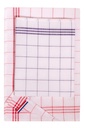 Checked glass towel - "Origine France Garantie"