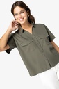 Ladies’ eco-friendly oversized lyocell shirt