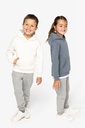 Eco-friendly kids' hooded sweatshirt