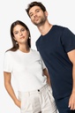 Eco-friendly unisex organic cotton and linen t-shirt
