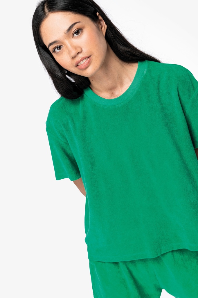 Eco-friendly ladies’ Terry Towel t-shirt