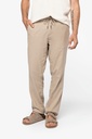 Men's eco-friendly linen and organic cotton trousers