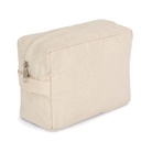 K-loop organic cotton toiletry pouch