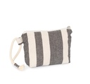 Recycled pouch - Striped pattern