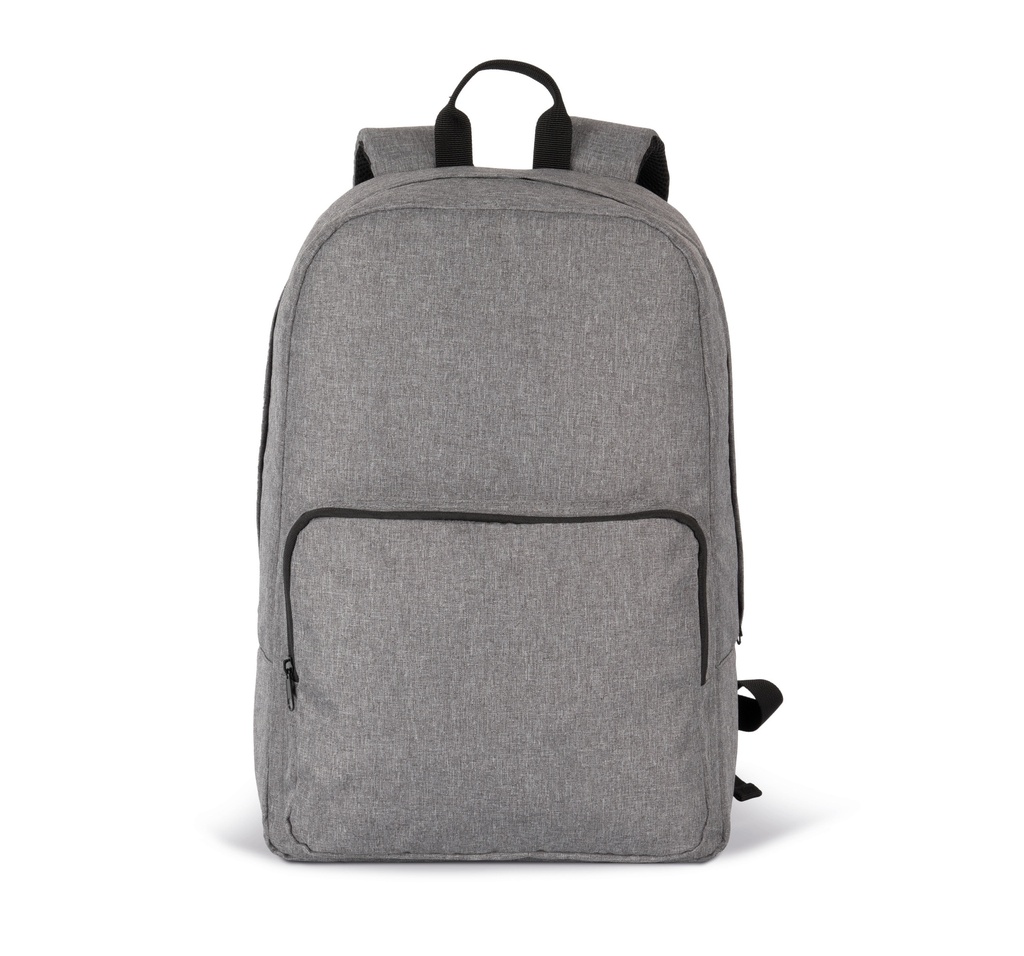 Recycled quilted work backpack