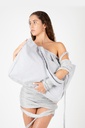 Large K-loop shopping bag