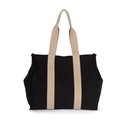Large recycled gusseted shopping bag