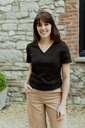 TSHIRT BELGE, SOLIDE ET BIO – FEMME