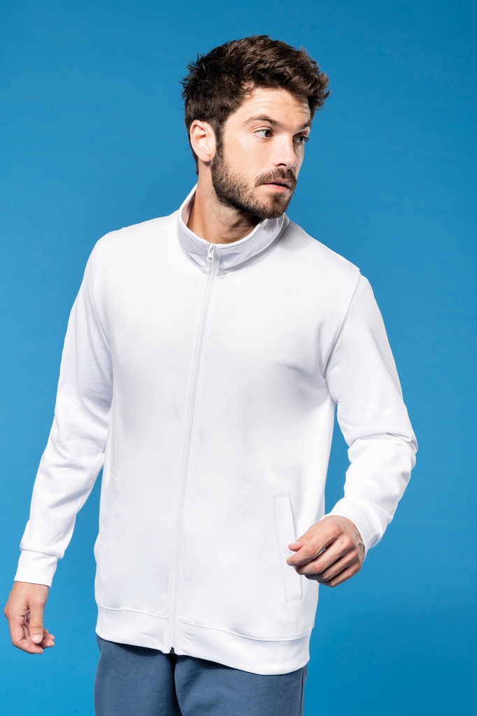 Full zip fleece jacket