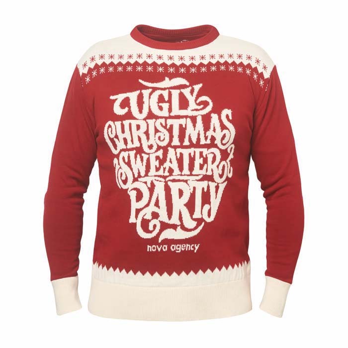 Custom made acrylic christmas jumper