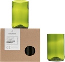Originalhome 280 ml drinking glass set - Green 