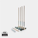 Wooden croquet set 