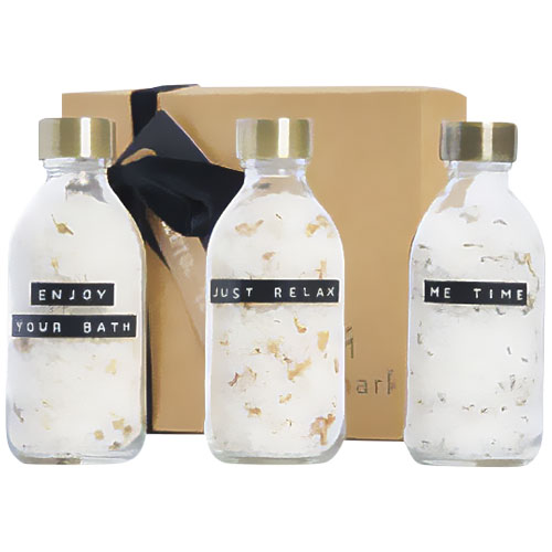 Wellmark Just Relax 3-piece 200 ml bath salt gift set [126306]