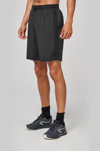 Eco-friendly Sport short with inner layer 2 in 1 [PA1032]