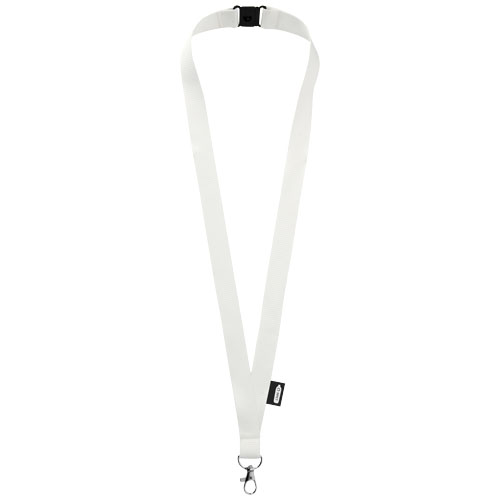 Tom recycled PET lanyard with breakaway closure [102517]