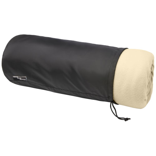 Marigold GRS certified RPET polar fleece and sherpa blanket [113192]