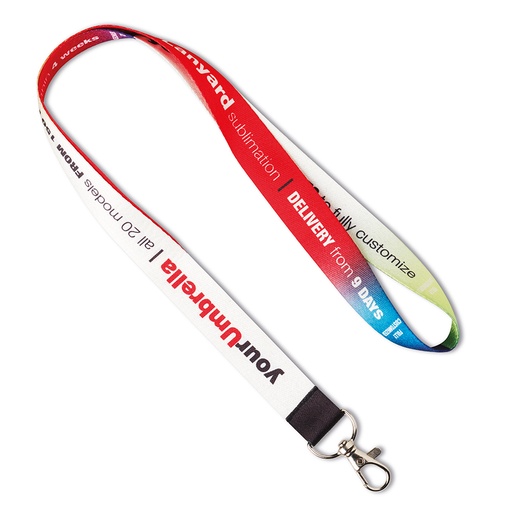 Polyester sublimation lanyard. — ML1104 [ML1104]