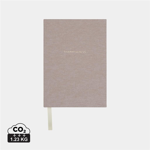 VINGA Thankfulness GRS recycled paper journal  [V7730319]
