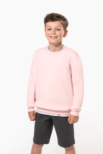 Kids' eco-friendly crew neck sweatshirt [K4026]