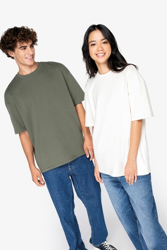 Eco-friendly  unisex oversize French Terry t-shirt [NS308]