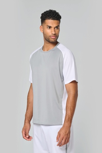 Men’s two-tone raglan sleeve padel t-shirt [PA4030]