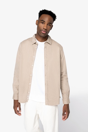 Men's eco-friendly faded shirt [NS502]