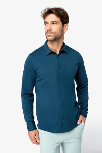 Men's eco-friendly jersey shirt [NS510]