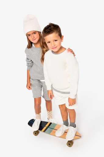 Eco-friendly Kids' round neck sweatshirt [NS403]