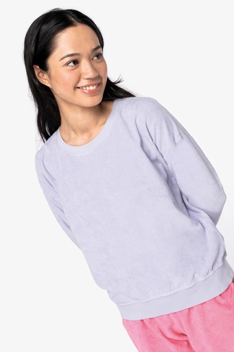 Ladies’ eco-friendly Terry Towel sweatshirt [NS413]