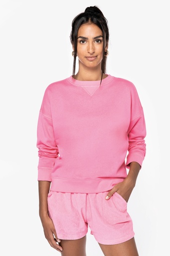 Ladies’ eco-friendly drop-shoulder sweatshirt [NS420]