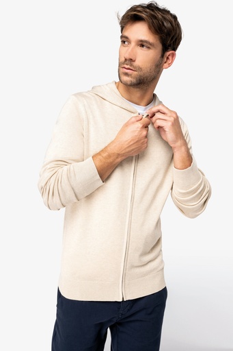 Men’s eco-friendly lyocell hooded jumper [NS906]