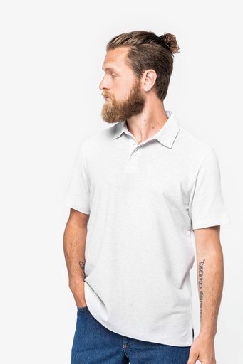 Eco-friendly men’s recycled polo shirt [NS210]