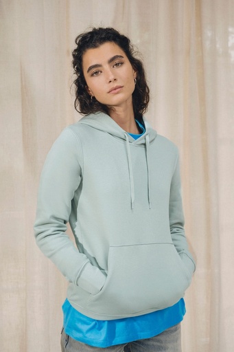 Ladies' eco-friendly hooded sweatshirt [K4028]