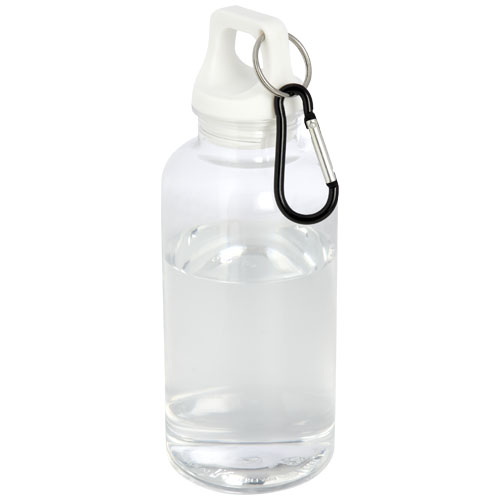Oregon 400 ml RCS certified recycled plastic water bottle with carabiner [100778]
