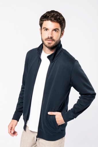 Men's fleece cadet jacket [K4010]