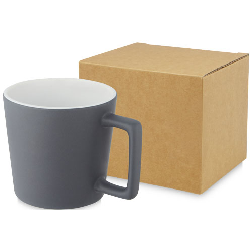 Cali 370 ml ceramic mug with matt finish [100900]