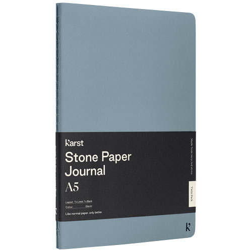 Karst® A5 stone paper journal twin pack [107792]